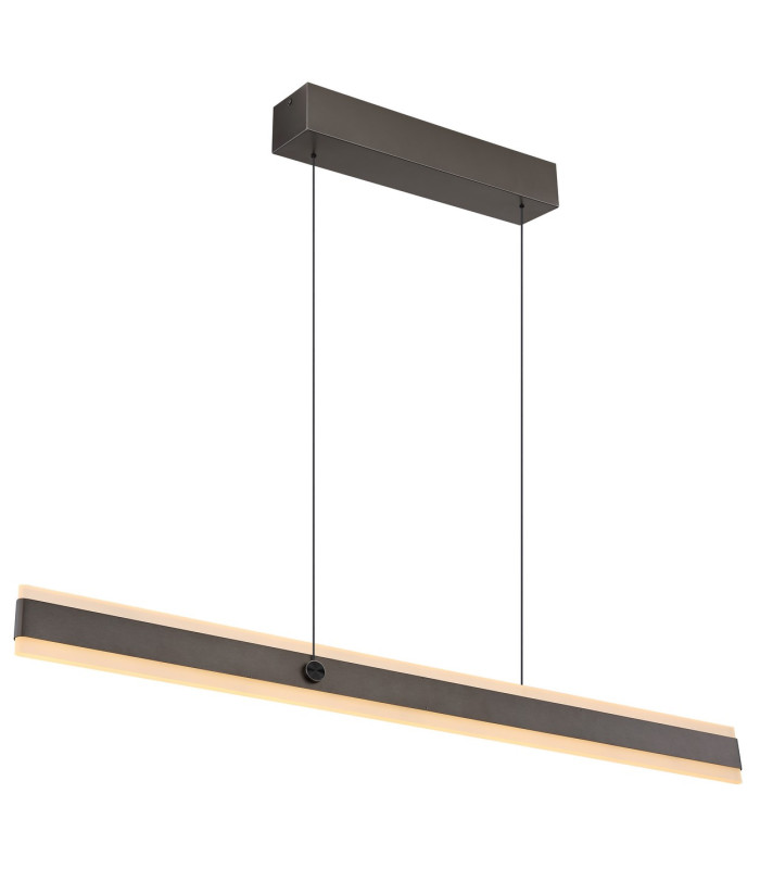 Gebaldo Pendant Ceiling Light Titanium Color Brushed LED Dimmable 2700-6000K Remote Control-12
