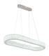 Mucky 89x31cm Pendant Ceiling Light Chrome K5 Crystals LED Dimmable 2700-6000K Remote Control-8