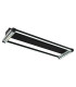 Mariella Integrated LED Semi Flush Ceiling Light Matt Black LED Dimmable 2700-6000K Remote Control-7
