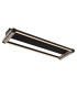 Mariella Integrated LED Semi Flush Ceiling Light Matt Black LED Dimmable 2700-6000K Remote Control-13
