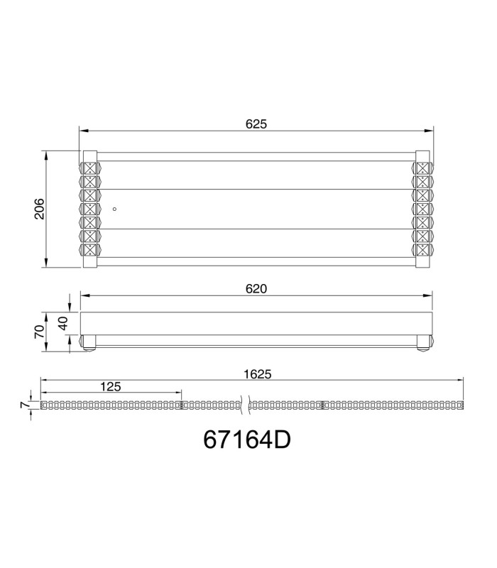 Mariella Integrated LED Semi Flush Ceiling Light Matt Black LED Dimmable 2700-6000K Remote Control-14