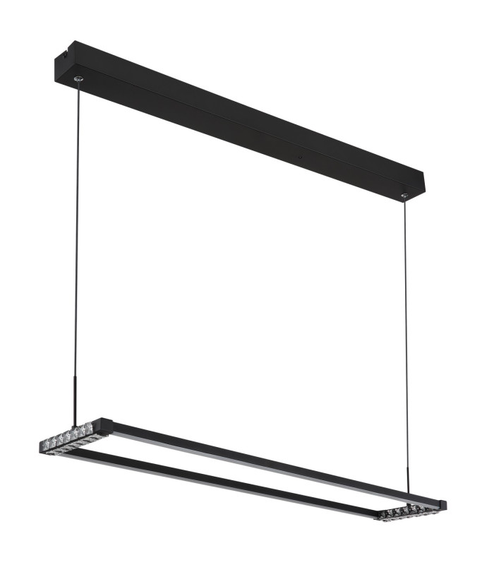 Mariella Pendant Ceiling Light Matt Black LED Dimmable 2700-6000K Remote Control-2