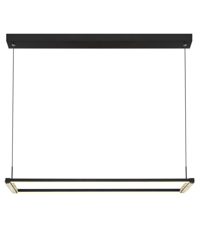 Mariella Pendant Ceiling Light Matt Black LED Dimmable 2700-6000K Remote Control-3