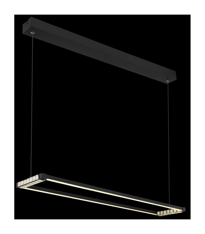 Mariella Pendant Ceiling Light Matt Black LED Dimmable 2700-6000K Remote Control-5