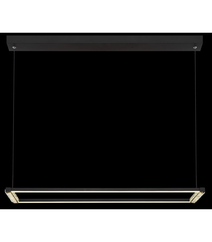 Mariella Pendant Ceiling Light Matt Black LED Dimmable 2700-6000K Remote Control-6