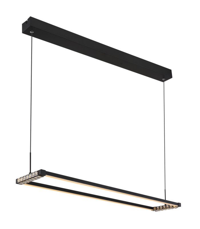 Mariella Pendant Ceiling Light Matt Black LED Dimmable 2700-6000K Remote Control-15