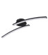 Jules Integrated LED Semi Flush Ceiling Light Matt Black 2x LED 2700-4000K-2