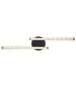 Jules Integrated LED Semi Flush Ceiling Light Matt Black 2x LED 2700-4000K-4