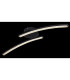 Jules Integrated LED Semi Flush Ceiling Light Matt Black 2x LED 2700-4000K-6