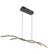 Marius Pendant Ceiling Light Black 2x LED 3000K-1