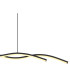 Marius Pendant Ceiling Light Black 2x LED 3000K-4