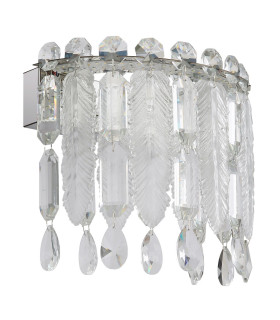 Klunka Wall Lamp Chrome K5 Crystals LED 2700-6000K Touch Dimmer-2