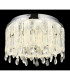 Klunka 38cm Ceiling Light Chrome K5 Crystals LED Dimmable 2700-6000K Remote Control-3