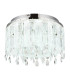 Klunka 38cm Ceiling Light Chrome K5 Crystals LED Dimmable 2700-6000K Remote Control-5