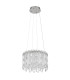 Klunka 39.5cm Pendant Ceiling Light Chrome K5 Crystals LED Dimmable 2700-6000K Remote Control-2