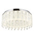 Klunka 58.5cm Ceiling Light Chrome K5 Crystals LED Dimmable 2700-6000K Remote Control-1