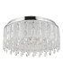 Klunka 58.5cm Ceiling Light Chrome K5 Crystals LED Dimmable 2700-6000K Remote Control-2