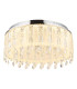 Klunka 58.5cm Ceiling Light Chrome K5 Crystals LED Dimmable 2700-6000K Remote Control-4