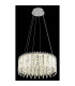 Klunka 59.5cm Pendant Ceiling Light Chrome K5 Crystals LED Dimmable 2700-6000K Remote Control-4