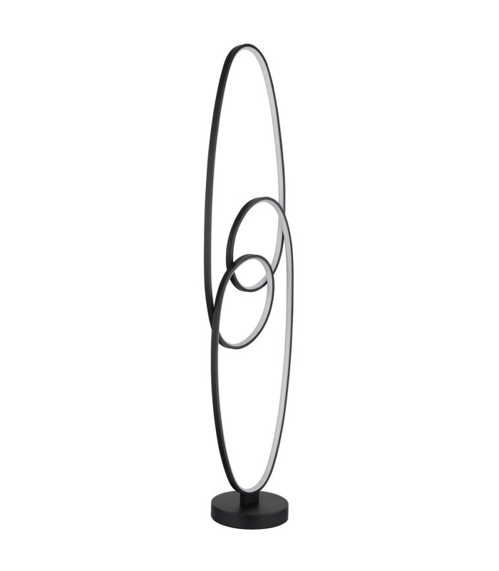 Spira LED Integrated Floor Lamp Matt Black 2x LED 2700-6500K-2