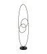Spira LED Integrated Floor Lamp Matt Black 2x LED 2700-6500K-3