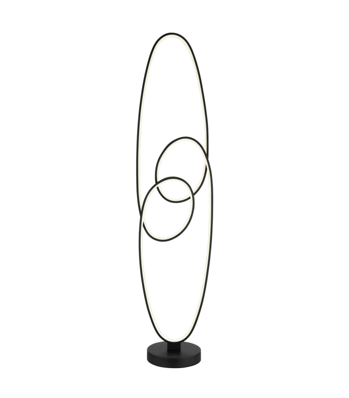 Spira LED Integrated Floor Lamp Matt Black 2x LED 2700-6500K-3
