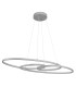 Spira Pendant Ceiling Light Silver Colored Matt 2x LED 2700-6500K-2