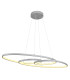 Spira Pendant Ceiling Light Silver Colored Matt 2x LED 2700-6500K-4