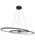 Spira Pendant Ceiling Light Matt Black 2x LED 2700-6500K-2
