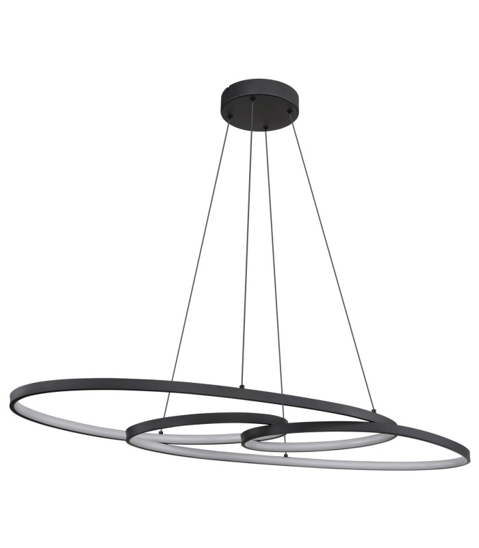 Spira Pendant Ceiling Light Matt Black 2x LED 2700-6500K-2