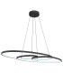 Spira Pendant Ceiling Light Matt Black 2x LED 2700-6500K-6