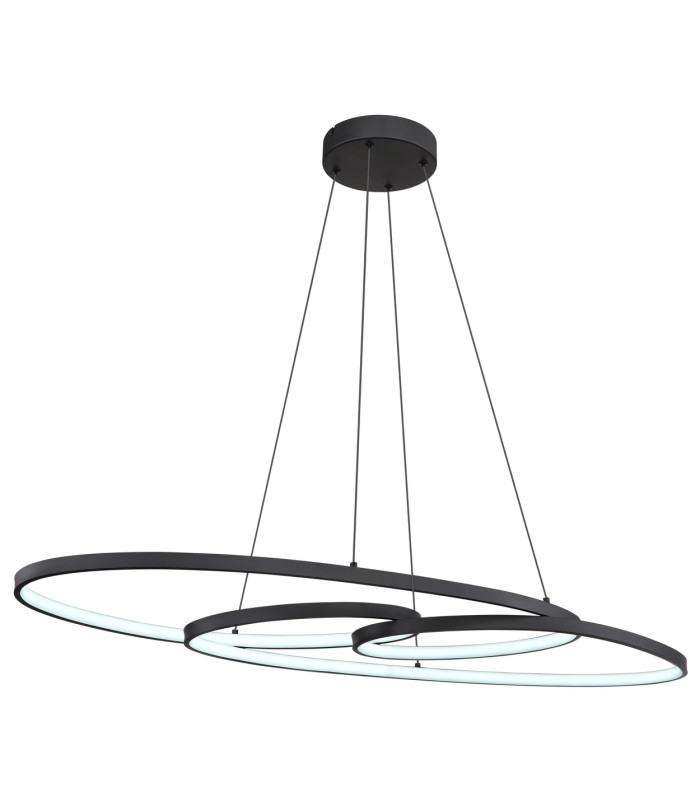 Spira Pendant Ceiling Light Matt Black 2x LED 2700-6500K-6