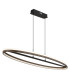 Della Bar Pendant Ceiling Light Matt Black LED 3000-6000K-1