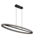 Della Bar Pendant Ceiling Light Matt Black LED 3000-6000K-2