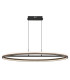 Della Bar Pendant Ceiling Light Matt Black LED 3000-6000K-3