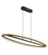 Della Bar Pendant Ceiling Light Matt Black LED 3000-6000K-4