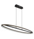 Della Bar Pendant Ceiling Light Matt Black LED 3000-6000K-5