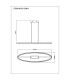Della Bar Pendant Ceiling Light Matt Black LED 3000-6000K-11