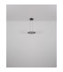 Della Pendant Ceiling Light Matt Black 3x LED 3000-6000K-8