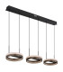 Della Pendant Ceiling Light Matt Black 3x LED 3000-6000K-10