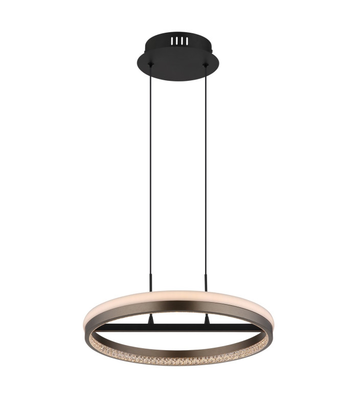 Della Pendant Ceiling Light Matt Black LED 3000-6000K-10
