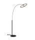 Della LED Integrated Floor Lamp Matt Black LED Dimmable 3000-6000K-6