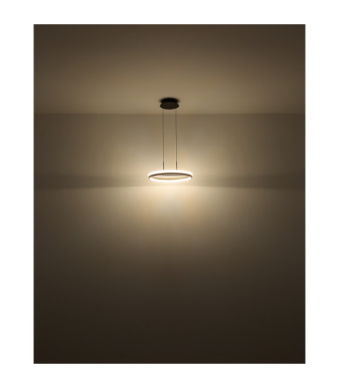 Della LED Integrated Floor Lamp Matt Black LED Dimmable 3000-6000K-7
