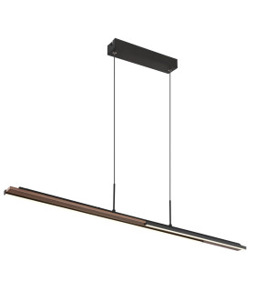 Quito Pendant Ceiling Light Matt Black LED 4000K-1