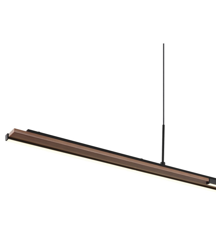 Quito Pendant Ceiling Light Matt Black LED 4000K-4