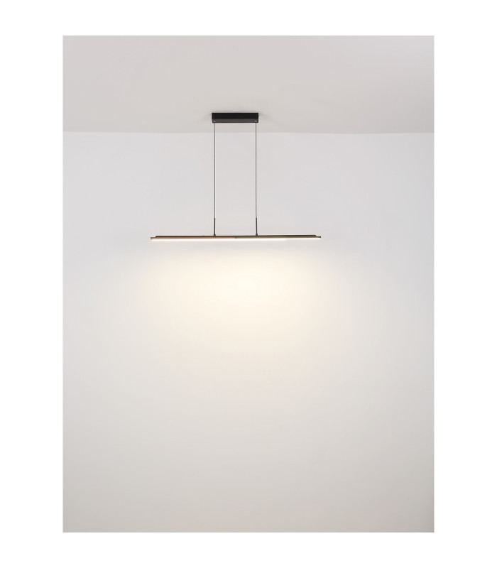 Quito Pendant Ceiling Light Matt Black LED 4000K-6