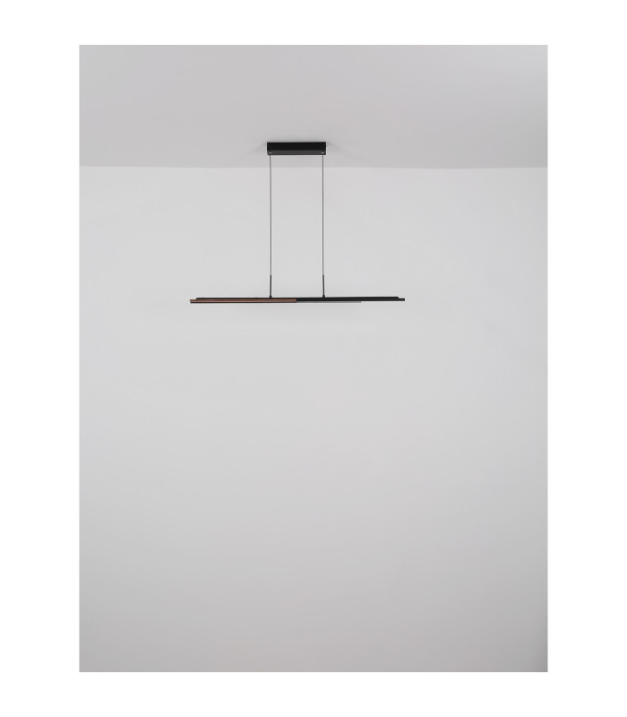 Quito Pendant Ceiling Light Matt Black LED 4000K-7