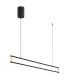 Kayson 84cm Pendant Ceiling Light Matt Black LED 3000K-1