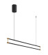 Kayson 84cm Pendant Ceiling Light Matt Black LED 3000K-2