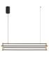 Kayson 104cm Pendant Ceiling Light Matt Black LED 3000K-3